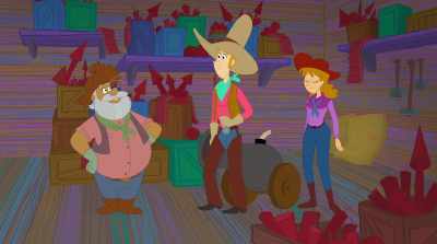 Didn't I just say your Grandpa
set off fireworks - Tom and Jerry Cowboy Up!