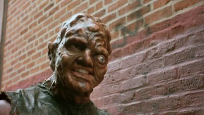 Didn't you learn your lesson last time I Disemboweled you shoved your head - Citizen Toxie: The Toxic Avenger IV