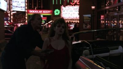 Didn't think anyone could run that fast in heels - Pink Cadillac