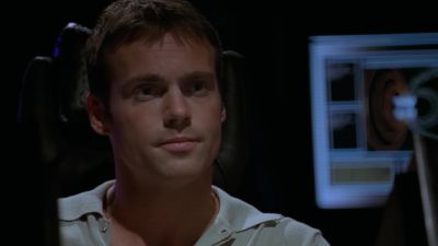 Didn't you think it was a little strange you
got through security with a loaded gun? - Stargate SG-1