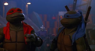 Didrt we see these guys on WrestleMania - Teenage Mutant Ninja Turtles II: The Secret of the Ooze