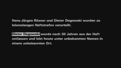 Dieter Degowski was released
from prison after serving 30 years. - Gladbeck: The Hostage Crisis