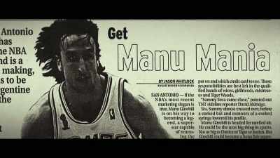 Different quotes
that people were saying about Ginóbili. - The Redeem Team