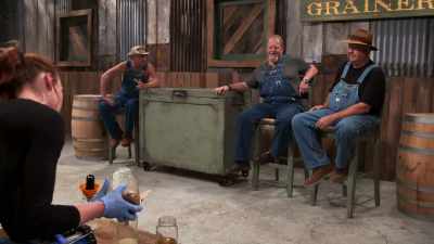 [digger] it's not easy
pushing it
through that filter, - Moonshiners: Master Distiller