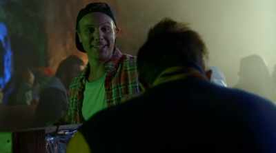Ding, ding, ding. Got ourselves
a bleeder. He get you good? - Ghosted