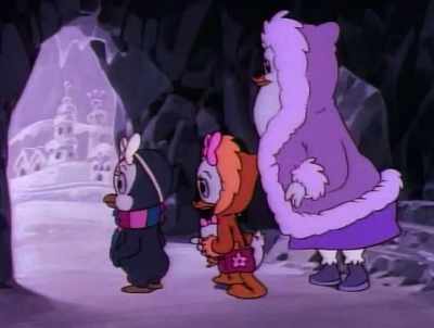 Ding!
Wait, hold the elev-- - DuckTales