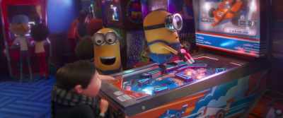 - [dinging rapidly]
- [laughs] - Minions: The Rise of Gru