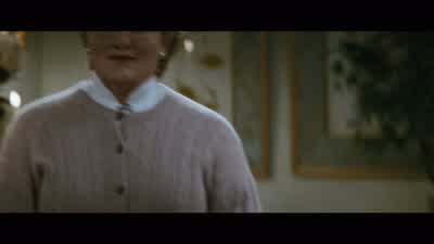 Dinner is served, madam. - Mrs  Doubtfire