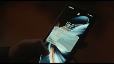 "Dinner's ready. Laura? They're here.
2 missed calls" - The Angel Maker
