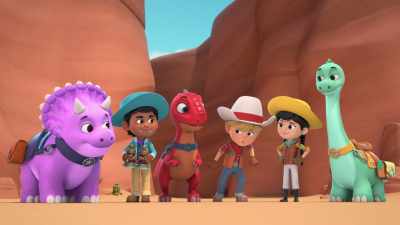 Dino Ranchers, ride! - Dino Ranch