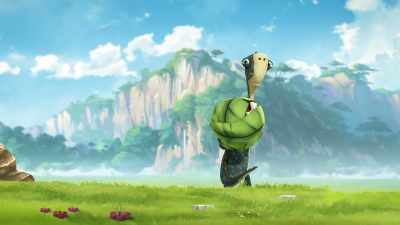 (dinosaurs cheering) - Gigantosaurus