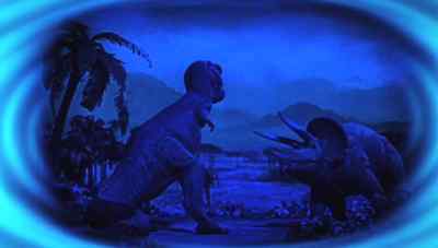 (dinosaurs roaring) - Trog