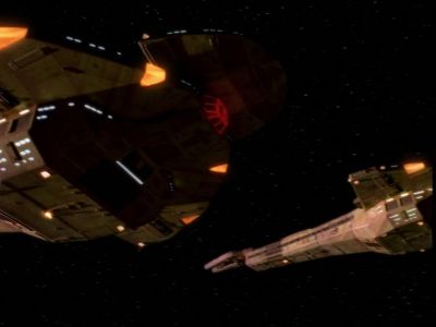 Direct hit on our port nacelle. - Star Trek: The Next Generation