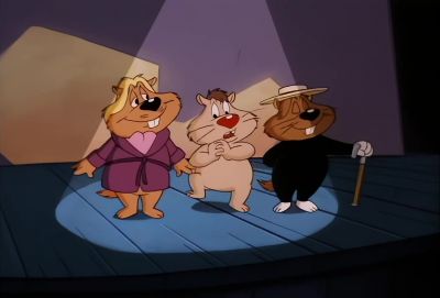 DIRECTOR:
You three woodchucks,
step forward. - Animaniacs