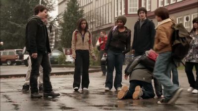 DIRK:
Gotta watch where you're going. - Supernatural