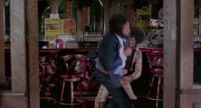 - Dirty black bitch,
I'm gonna kill you. - Dolemite