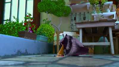 - [disappointed gasp]
- [melancholic music] - Larva Family