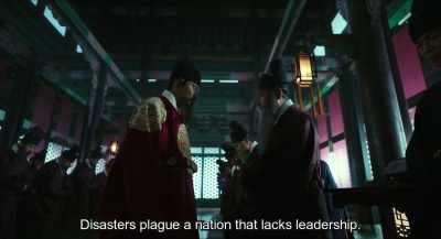Disasters plague a nation
that lacks leadership. - Monstrum