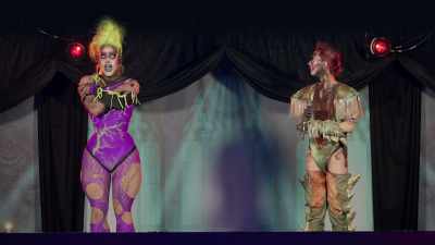 [discordant wailing
and screaming] - The Boulet Brothers' Dragula: Titans