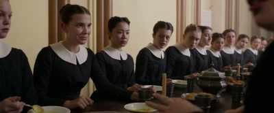 [dishes clatter] - Enola Holmes