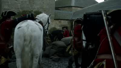 Each man see to it that his horse is grained and watered. - Outlander