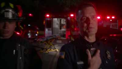 Dispatch, be advised we have
a possible drunk driver who just - 9-1-1