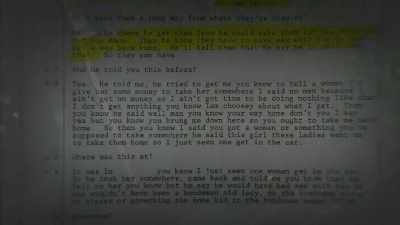 [disquieting music] - Confronting a Serial Killer