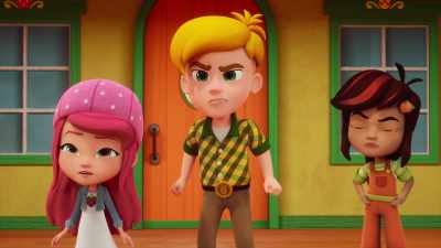 Disseste Mousse de Amora?
Daquela quinta mais acima? - Strawberry Shortcake's Summer Vacation