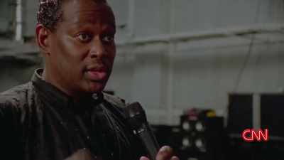 Distances, you know, to travel.
We wave at you. Was that - Luther: Never Too Much