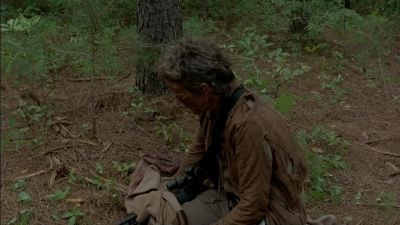 ( distant gunfire continues ) - The Walking Dead