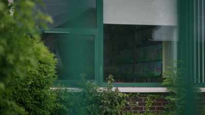 DISTANT PLAYGROUND CHATTER - The House Across the Street