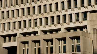 (distant voices,
seagulls squawking) - City Hall