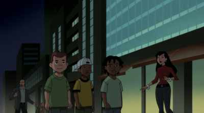 (DISTANT WHOOSHING) - Justice League vs the Fatal Five