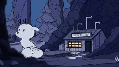 [distant wolf howls] - Hilda