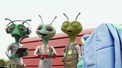 [distant yodelling] - Alien TV