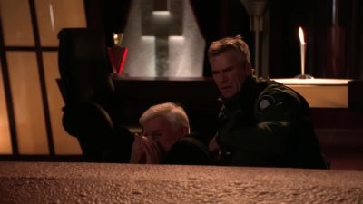 (distorted) I am Svarog.  - Stargate SG-1