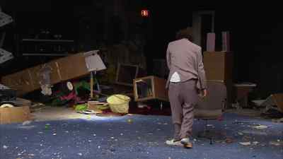 [ Distorted jazz plays in - The Eric Andre Show