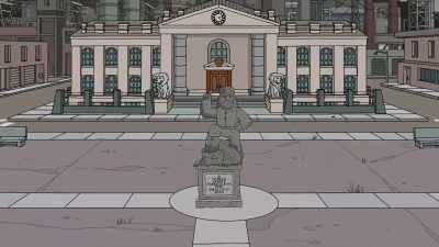 [distorted] ♪ The Simpsons ♪ - The Simpsons: The Past and the Furious
