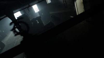 DISTORTED VOICE:
Don't touch the bodies. - Gotham