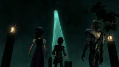 [distorted voice] You are not worthy! - Wizards: Tales of Arcadia