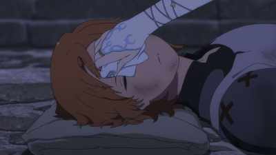 Dita gave birth
during the invasion. - Maquia: When the Promised Flower Blooms