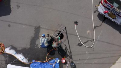 Diver in the . - Sewer Divers