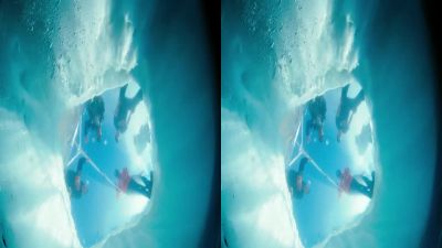 Diving beneath the ice takes courage - To the Arctic