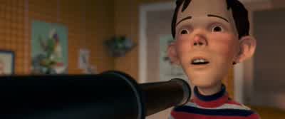 -DJ! -We're gonna be late. - Monster House