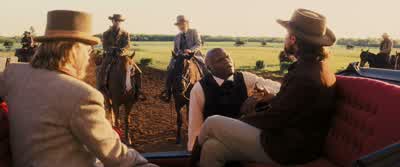 Django and his friend in grey here, Dr. - Django Unchained