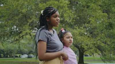 D'landria: I live here
with my little cousin, - Through Our Eyes