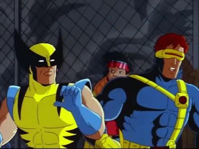 Do that again and we'll see where you land - X Men: The Animated Series