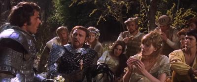 Do you always sit there or do you sometimes switch with Guenevere - Camelot