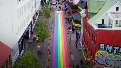 Do ar, as extensões de cor - Pride From Above