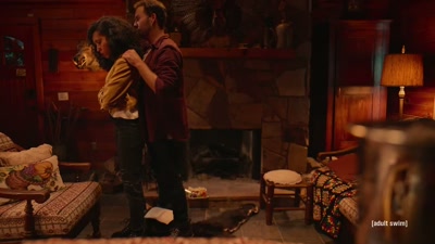 Do you believe that
that log is cursed? - Adult Swim Yule Log